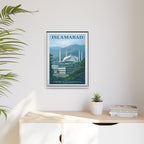Islamabad Embassy Wrapped Canvas Framed