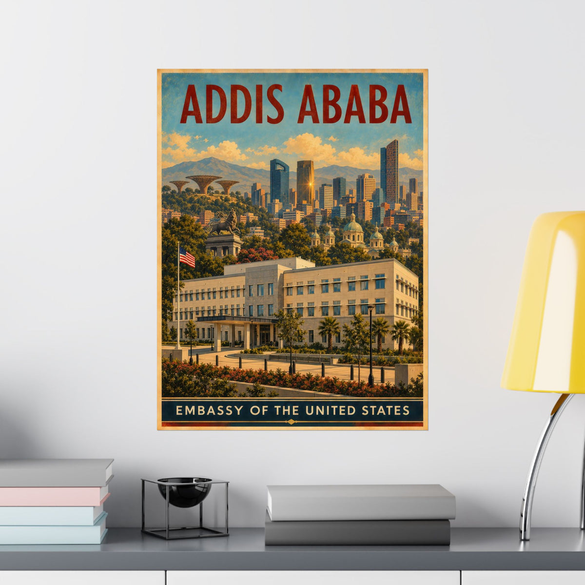 Addis Ababa Embassy Poster