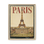 Paris Embassy Wrapped Canvas Framed