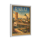 Rabat Embassy Wrapped Canvas Framed
