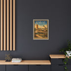 Rabat Embassy Wrapped Canvas Framed