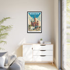 Moscow Embassy Wrapped Canvas Framed