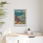 Tokyo Embassy Wrapped Canvas Framed