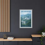 Islamabad Embassy Wrapped Canvas Framed