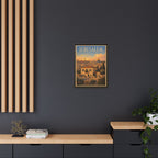 Jerusalem Consulate General Wrapped Canvas Framed