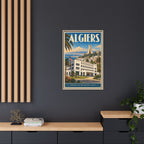 Algiers Embassy Wrapped Canvas Framed