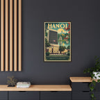 Hanoi Embassy Wrapped Canvas Framed