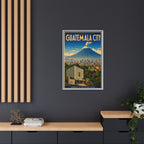 Guatemala City Embassy Wrapped Canvas Framed