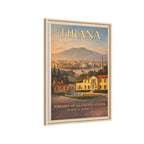 Tirana Embassy Wrapped Canvas Framed