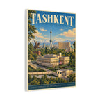 Tashkent Embassy Wrapped Canvas