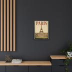 Paris Embassy Wrapped Canvas Framed