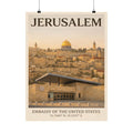 Jerusalem Embassy Poster