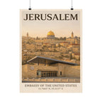 Jerusalem Embassy Poster