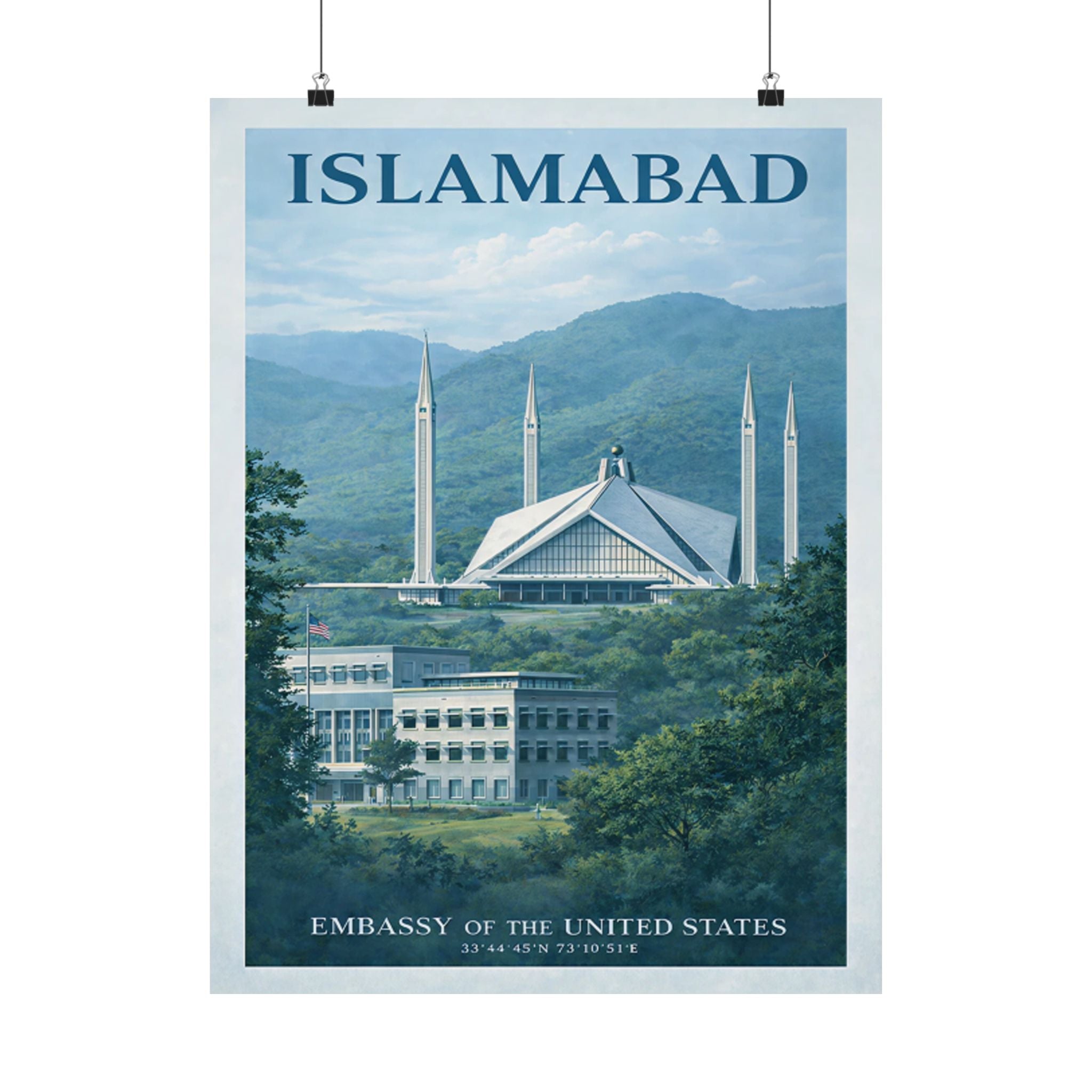 Islamabad Embassy Poster