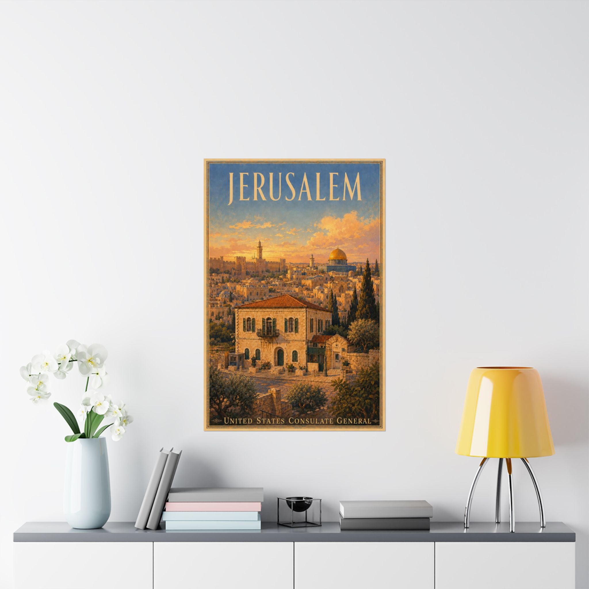 Jerusalem Consulate General Poster