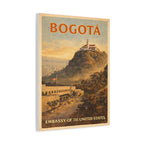 Bogotá Embassy Wrapped Canvas