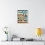 Havana Embassy Wrapped Canvas