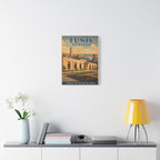 Tunis Embassy Wrapped Canvas