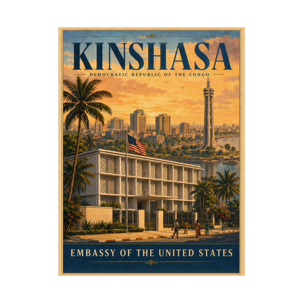 Kinshasa Embassy Poster