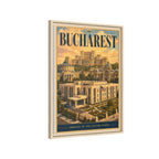 Bucharest Embassy Wrapped Canvas Framed