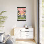 Brasília Embassy Wrapped Canvas Framed